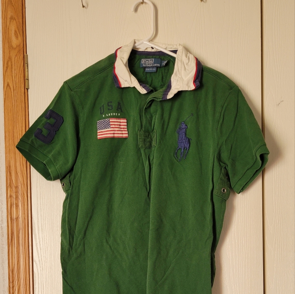 Polo by Ralph Lauren, custom fit, USA Embroidery